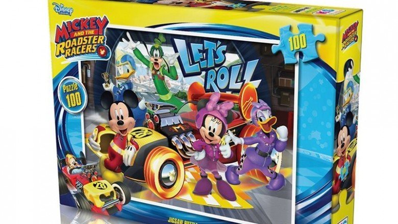 MCH714 KS Mickey Mouse / 100 Parça Puzzle