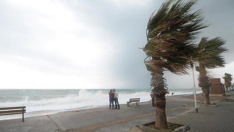 Meteoroloji’den Ege için fırtına uyarısı