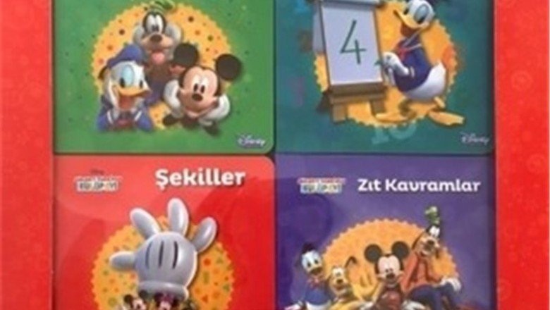 Mickey Fare’nin Kulüpevi Öykülerle Öğren (4Kitap)