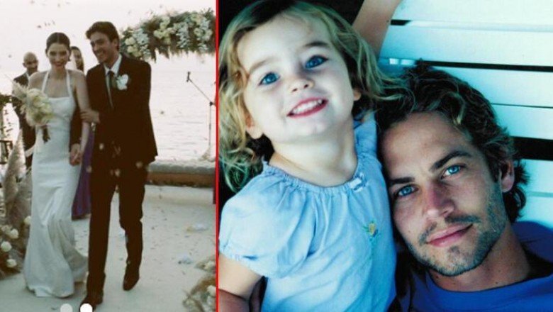 Paul Walker’ın kızı Meadow evlendi: Babası onu gelinlikle göremedi