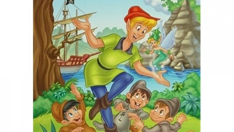 Periler ve Prensesler Boyama Peter Pan