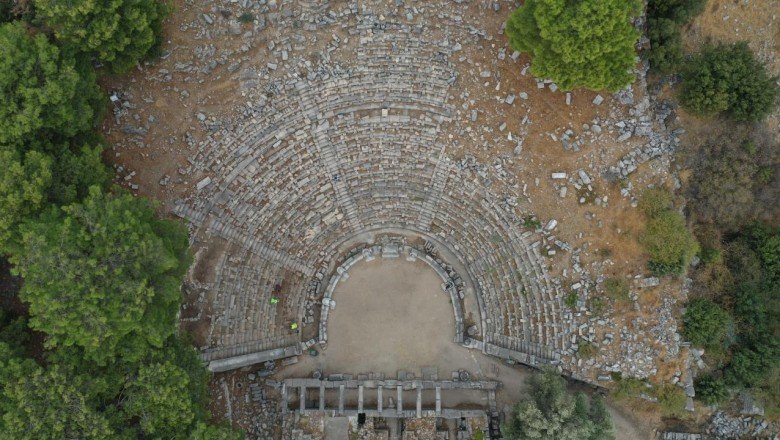 Priene Antik Kenti’ndeki ilk kiliseye ulaşıldı