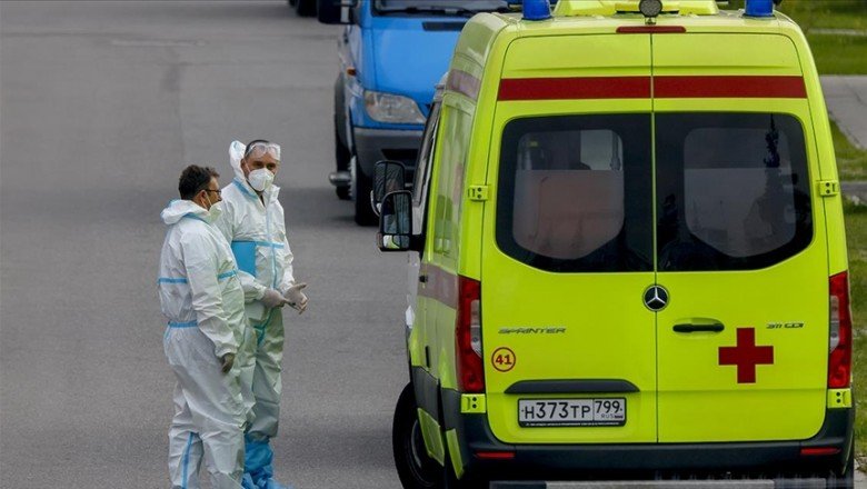 Rusya’da Kovid-19 vaka sayısı 8 milyona yaklaştı