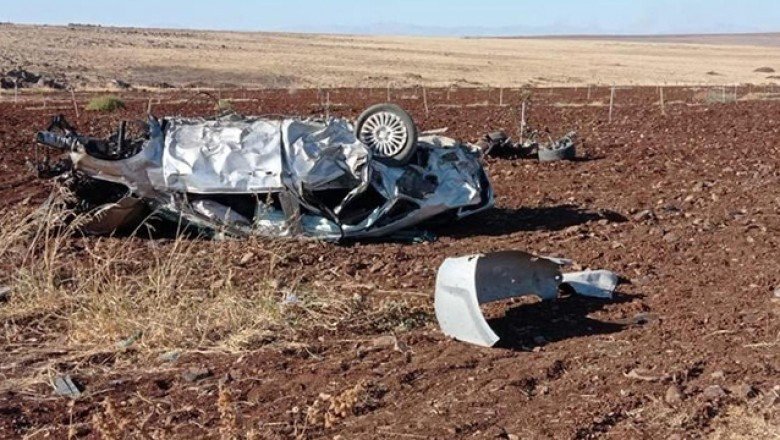 Şanlıurfa’da takla atan otomobil şarampole devrildi: 1 ölü, 3 yaralı
