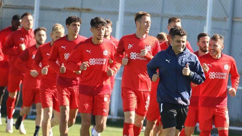Sivasspor’da Adana Demirspor mesaisi tamam