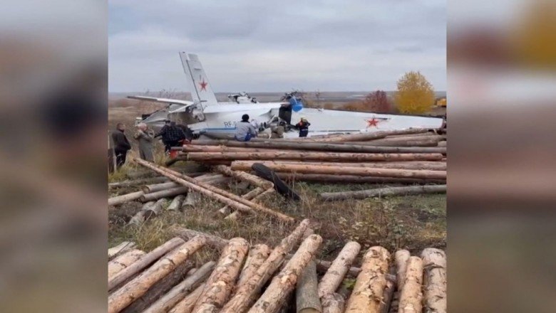 Tataristan’daki uçak kazasından ilk görüntü