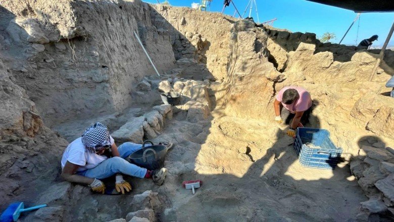 Tatarlı Höyük’te 4 bin yıl öncesine ait çöp çukuru bulundu