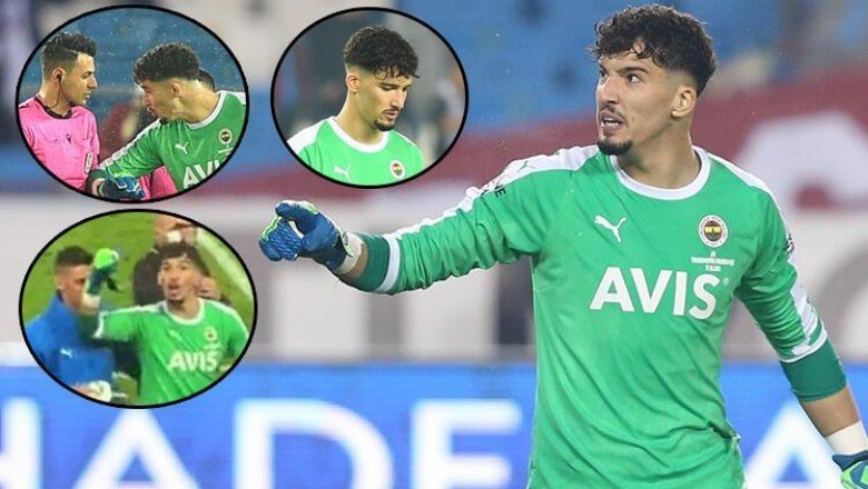 Trabzon’da Fenerbahçe kalecisi Altay Bayındır çılgına döndü! Soyunma odasına giderken tribünlere döndü ve…