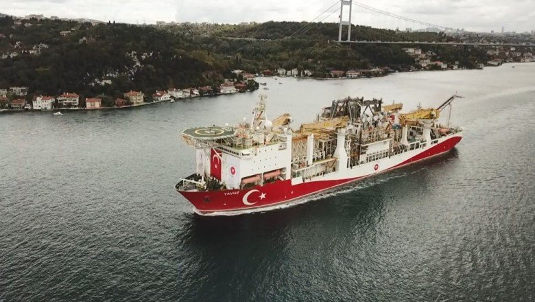 Yavuz sondaj gemisi Karadeniz’e açıldı
