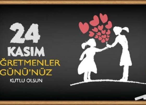 24 Kasım Öğretmenler Gününüz Kutlu Olsun