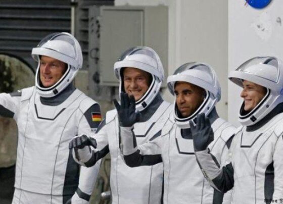3 yıl sonra bir Alman astronot tekrar uzayda