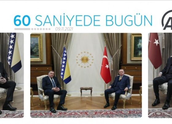 60 saniyede bugün (09 Kasım 2021)