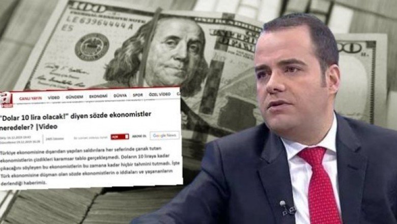 A Haber'in 'Dolar 10 lira olcak diyen ekonomistler nerede?' haberine Özgür Demirtaş'tan cevap