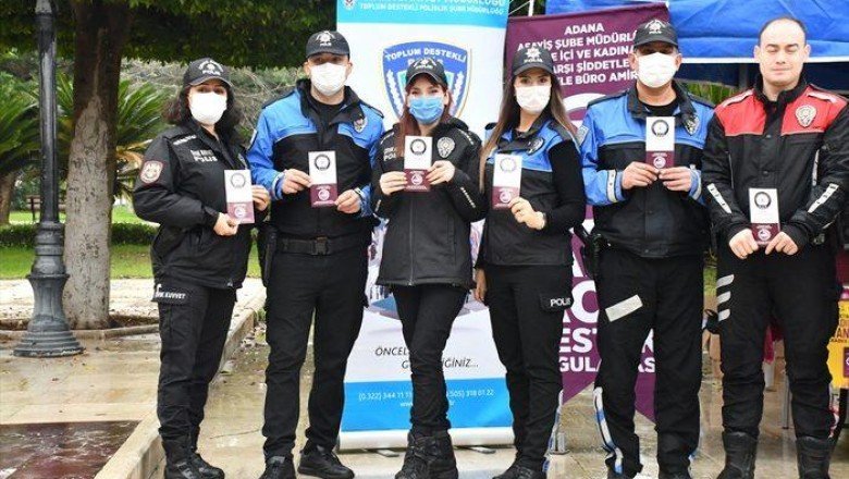Adana ve Hatay’da KADES uygulaması tanıtıldı
