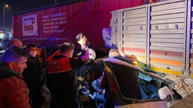 Adana’da zincirleme trafik kazası: 1ölü, 4 yaralı