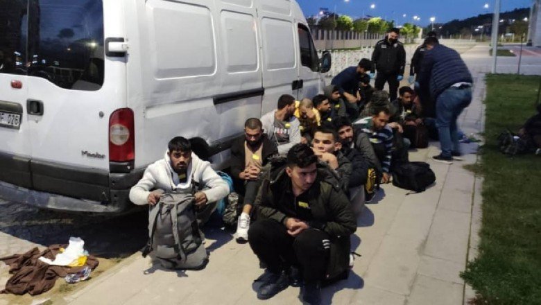 Afyonkarahisar ve Uşak’ta 99 düzensiz göçmen yakalandı