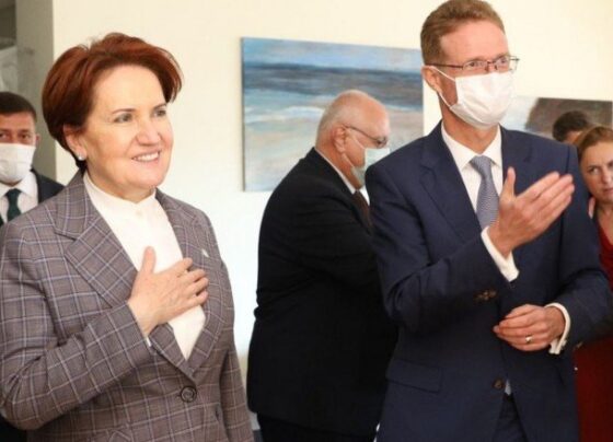Akşener, AB büyükelçileriyle görüştü