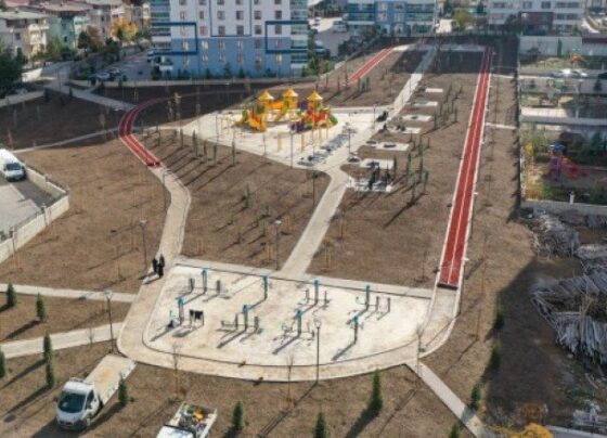 Altındağ Belediyesi’nden Karapürçek’e 11 dönümlük park
