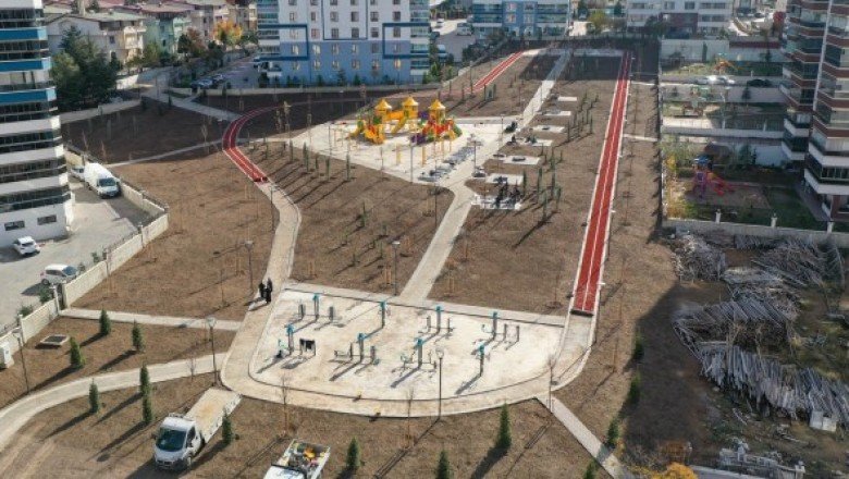 Altındağ Belediyesi’nden Karapürçek’e 11 dönümlük park