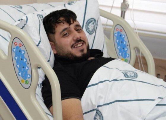 Annesine böbreğini vermek için 35 kilo verdi