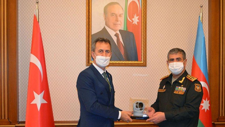 ASELSAN Genel Müdürü Görgün Azerbaycan’da