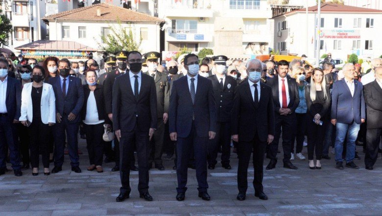 Atatürk, Finike’de anıldı