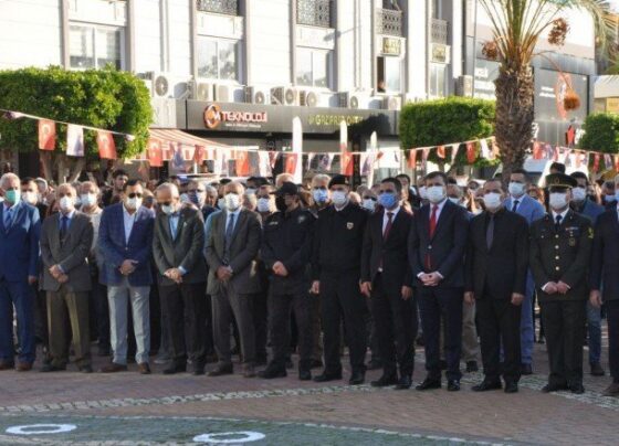 Atatürk, Gazipaşa’da anıldı