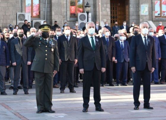 Atatürk, Isparta’da anıldı