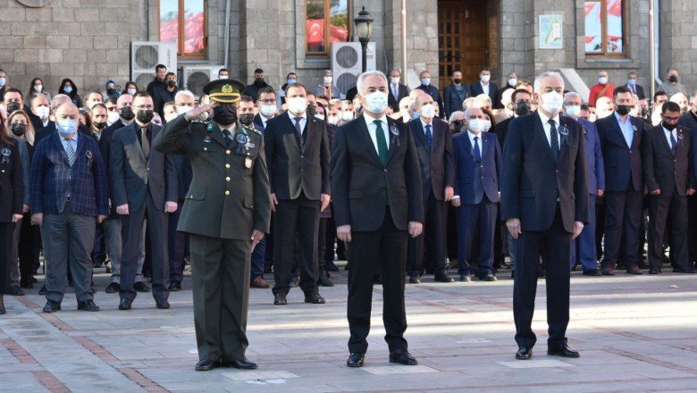 Atatürk, Isparta’da anıldı