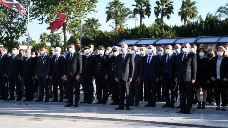 Atatürk, Kemer’de anıldı