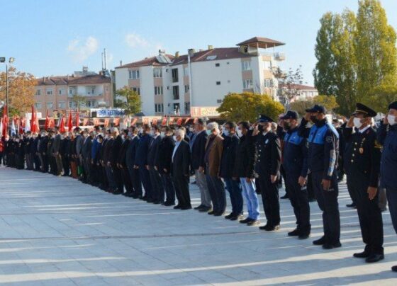 Atatürk, Korkuteli’de anıldı