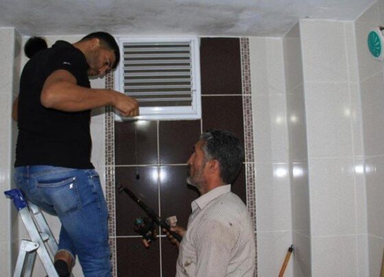 Bacaya saklanan altınlar olta ile kurtarıldı