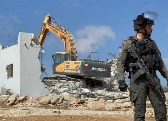 BM: İsrail 2 haftada Filistinlilere ait 22 evi yıktı veya el koydu