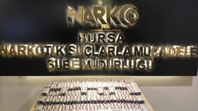 Bursa’da 58 kilogram uyuşturucu madde ele geçirildi