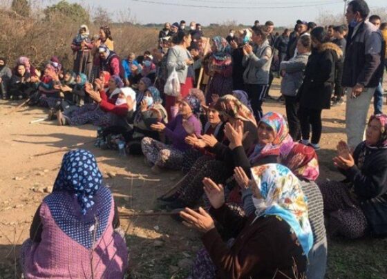 Caferbeylilerin katı atık depolama tesisine karşı nöbeti sürüyor