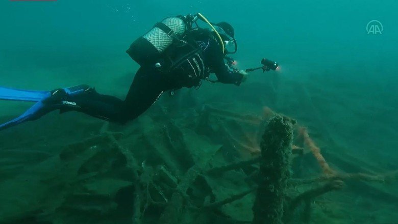 Çanakkale Savaşı’nın batık gemileri görüntülendi