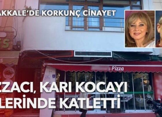 Cani pizzacı, karı kocayı evlerinde katletti