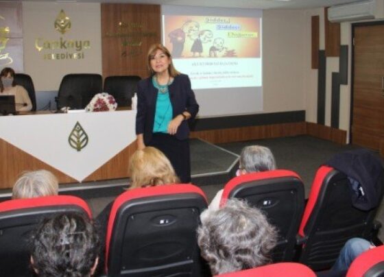 Çankaya'dan aile içi şiddetle başa çıkma semineri