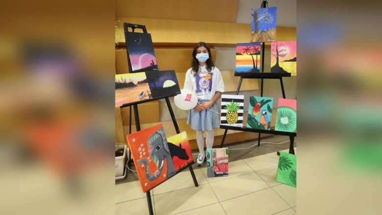 Çocuk Gözüyle sergisi Marmaris’te açıldı