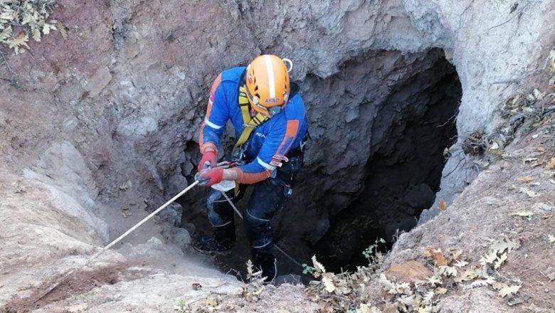 Define için girdiği kuyuda bayıldı