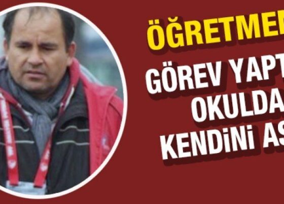 Denizli'de şok eden olay: Öğretmen görev yaptığı okulda intihar etti!