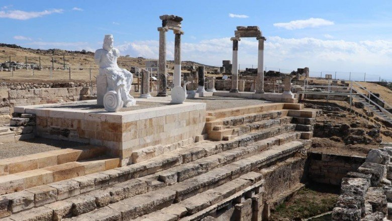 Denizli’deki antik kentte Helenistik döneme ait iki ev kalıntısı bulundu