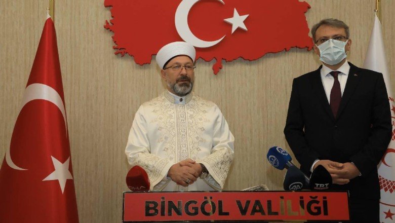 Diyanet İşleri Başkanı Ali Erbaş’tan Bingöl Valiliğine ziyaret