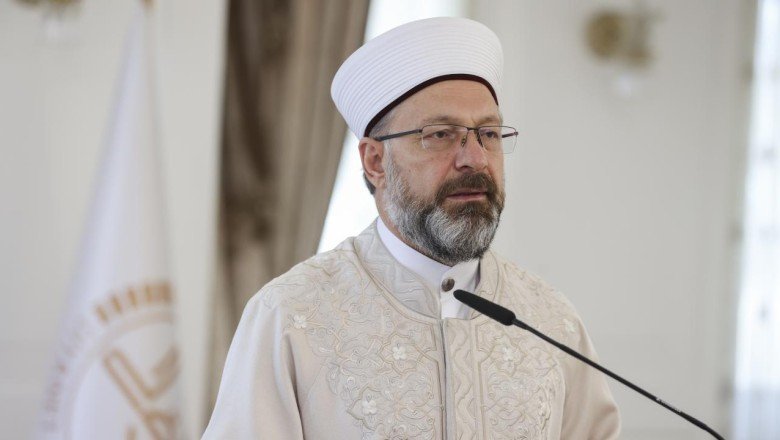 Diyanet İşleri Başkanı Erbaş’tan Erzurum’a geçmiş olsun mesajı