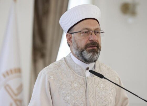 Diyanet İşleri Başkanı Erbaş’tan Erzurum’a geçmiş olsun mesajı