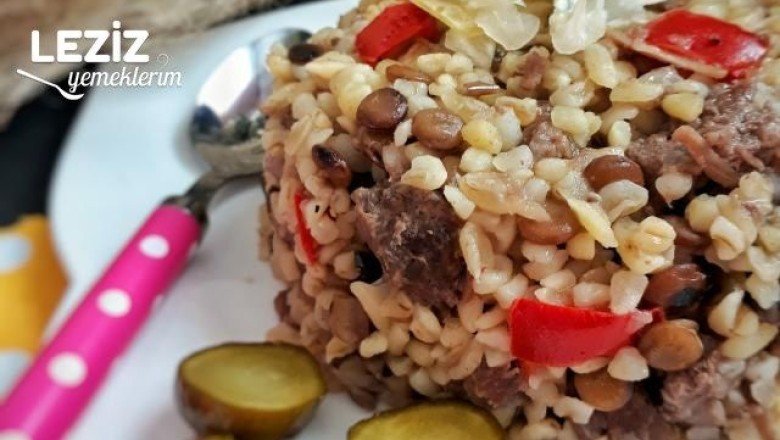 Doyurucu Etli Sebzeli Bulgur Pilavı