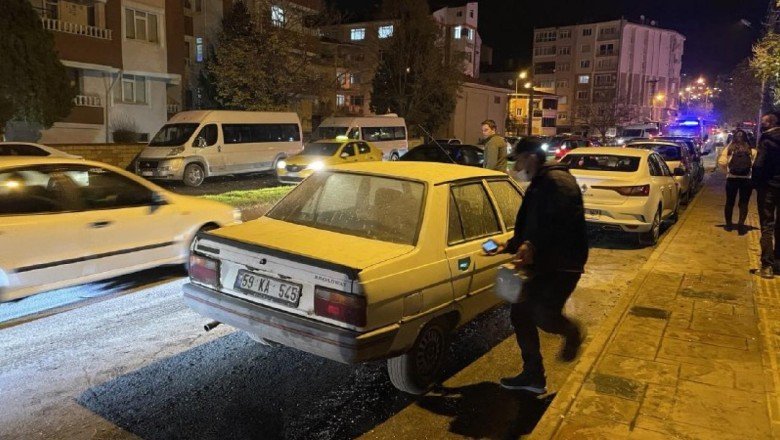 Edirne’de seyir halindeki otomobilde çıkan yangın söndürüldü