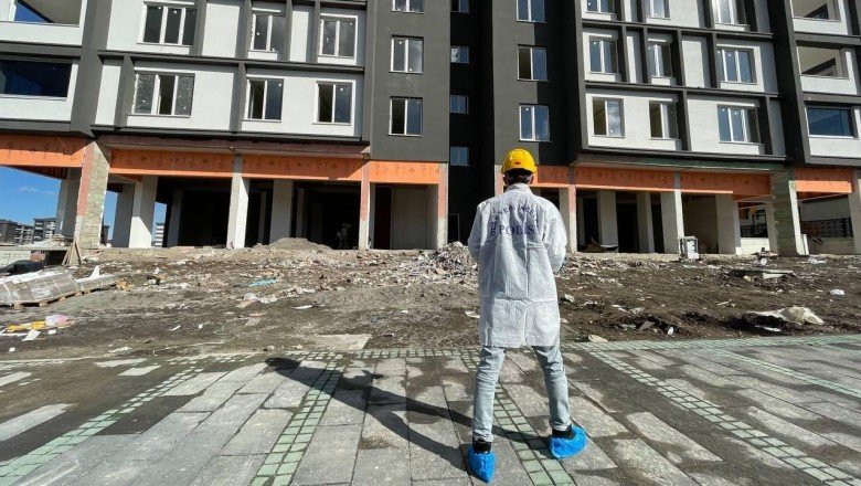 Erzurum’da inşaattan düşen işçi hayatını kaybetti