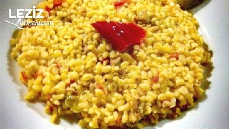Etli Bulgur Pilavı Tarifi