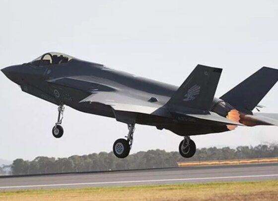 F-35 jeti Akdeniz'e düştü
